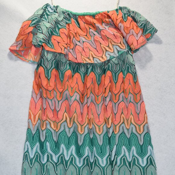 Judith March Anthropologie Women's Coral Lace #613 - Picture 1 of 7